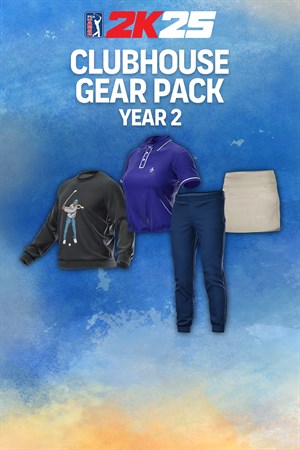 PGA TOUR 2K25 Clubhouse Gear Pack Year 2