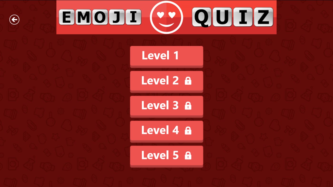 #2. Emoji Quiz Game (Windows) By: borneo mobile