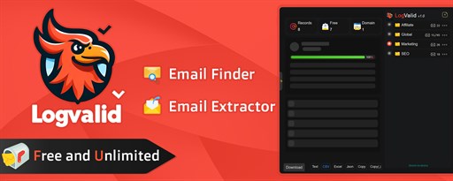 Email Extractor by LogValid marquee promo image