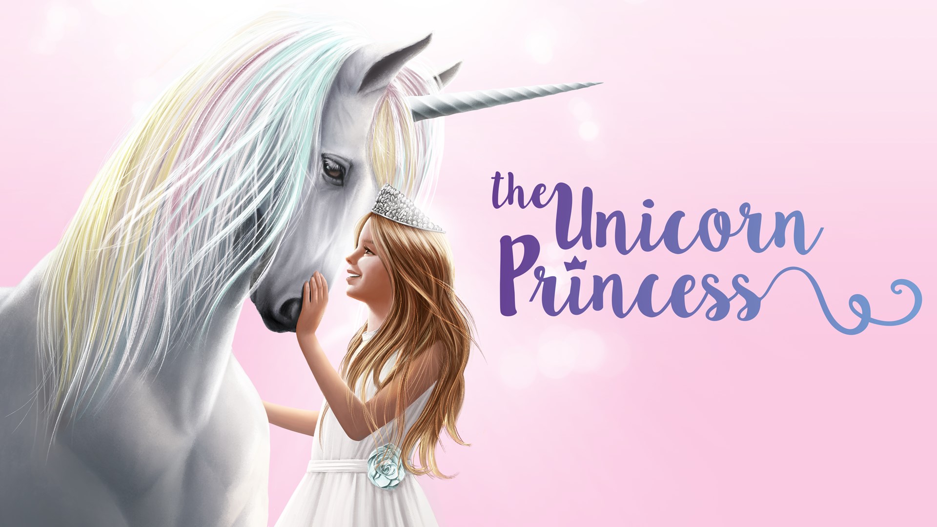 The unicorn and the princess photo shoot