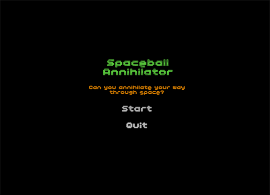 Spaceball Annihilator screenshot 1