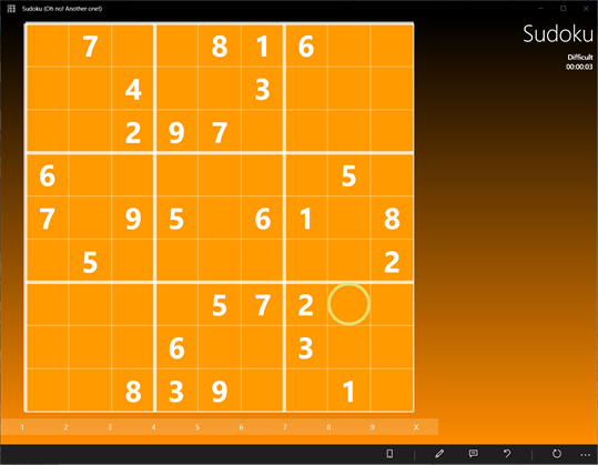 Sudoku (Oh no! Another one!) screenshot 5