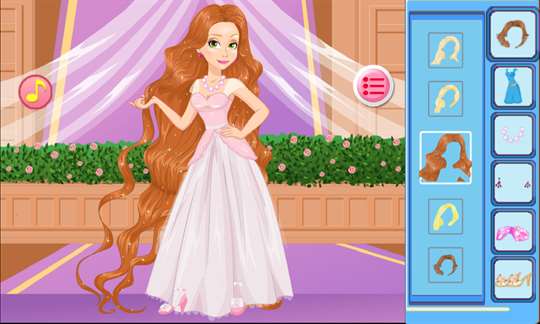 Rapunzel Charming Princess Dress Up screenshot 5