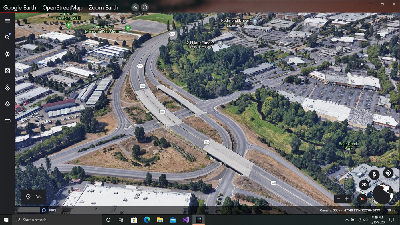 #6. Earth 3D Suite : Earth Pro, Street View (Windows) Podle: varapps
