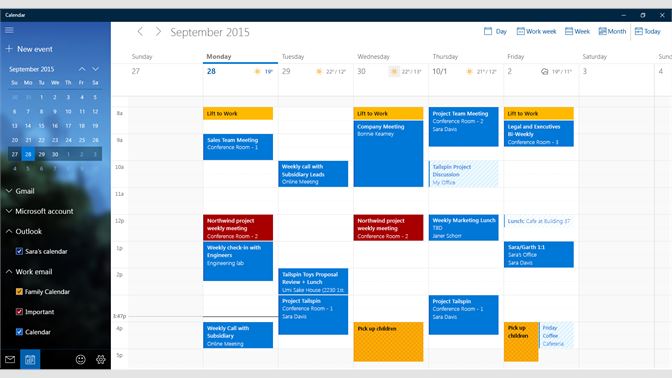 get mail and calendar microsoft store