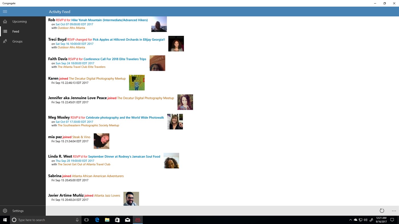 #3. Congregate (Windows) Ved: John Pryor