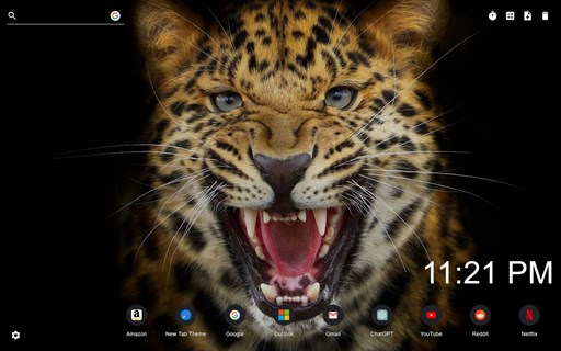 Leopard Wallpaper New Tab - Edge Add-on