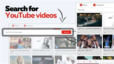 Converter for YouTube. Video and Music Downloader Screenshots 1