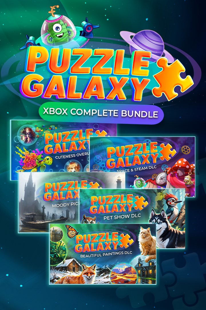 Puzzle Galaxy Xbox Complete Bundle