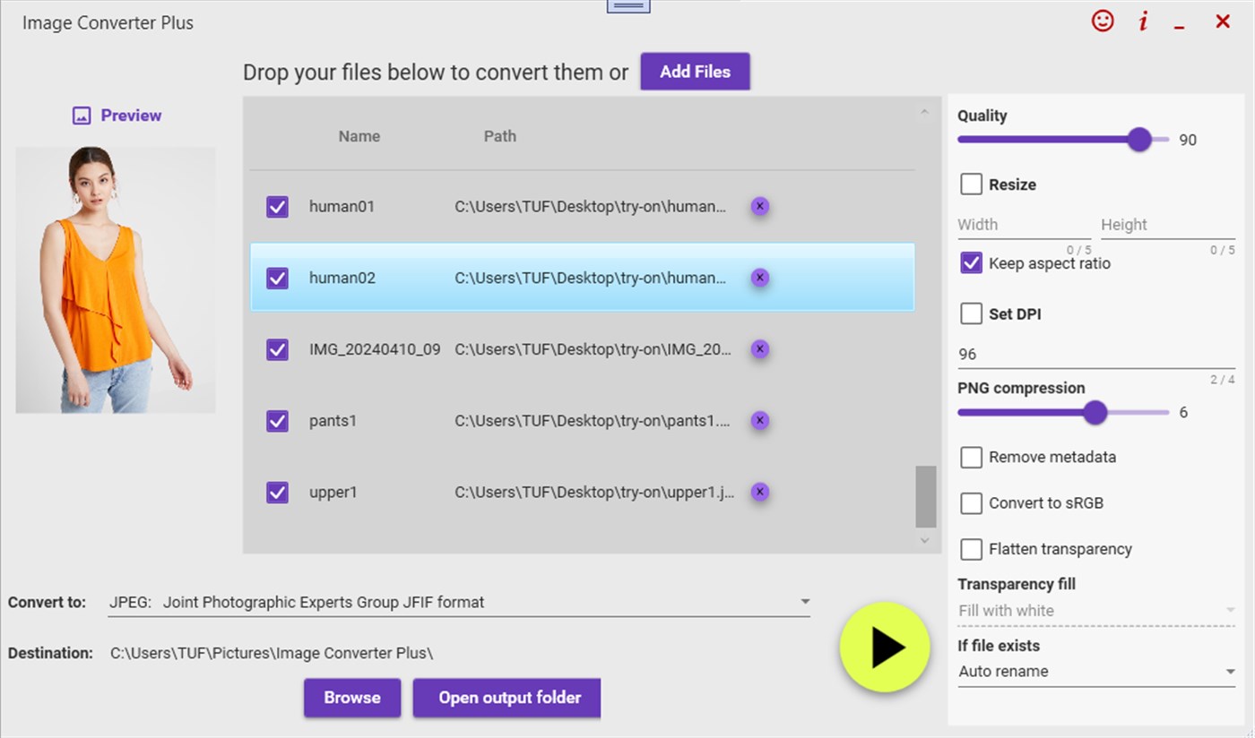 Image Converter Plus screenshot 2