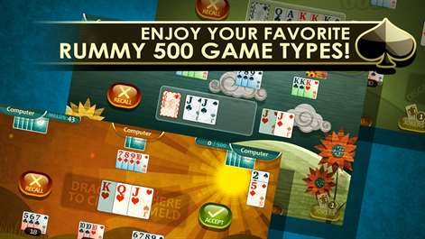 Rummy 500! Screenshots 2