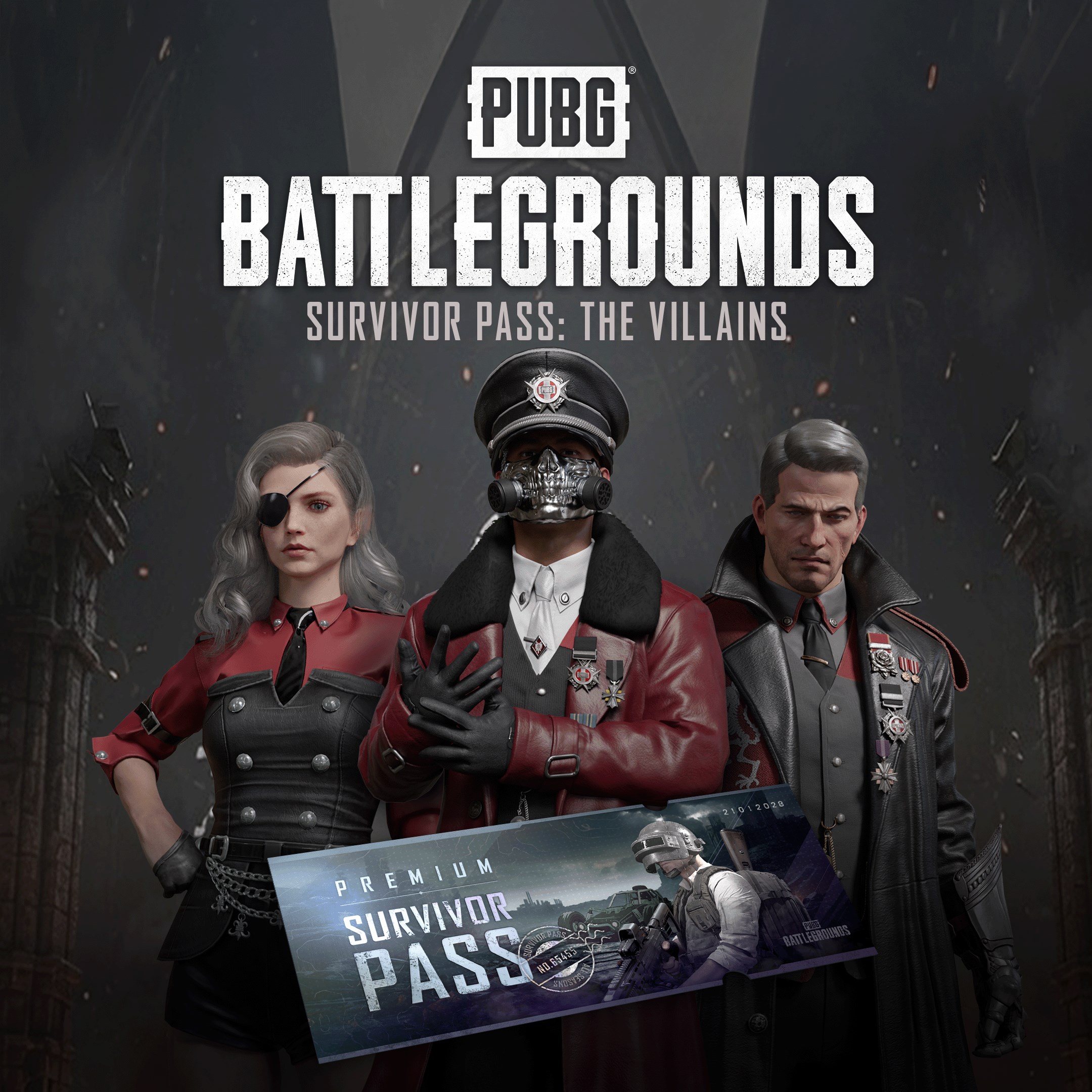 PUBG - БИЛЕТ ВЫЖИВШЕГО «ЗЛОДЕИ»