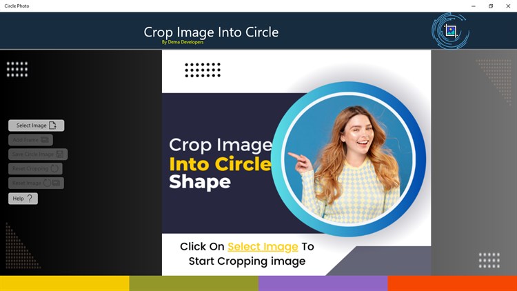 Crop Photo Into Circle Shape - PC - (Windows)