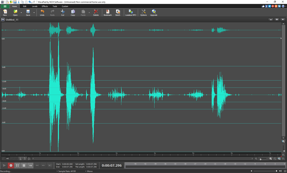 WavePad Audio Editor Software_1