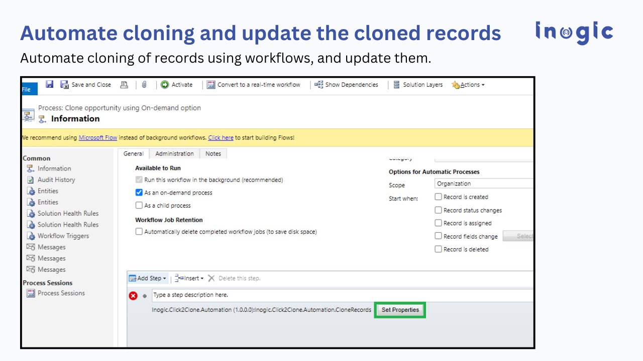 Snapshot 4 of Clone or Copy Bulk Records in Dynamics 365 CRM - Click2Clone