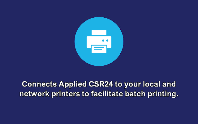 Applied CSR24 Print Spool Extension