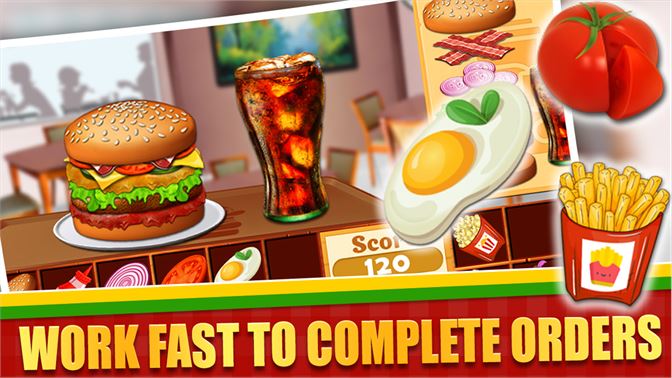Crazy Burger Computer Games PC CD ROM Windows Restaurant Food Family  Friendly