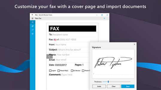 iFax - Send & Receive Faxes screenshot 2
