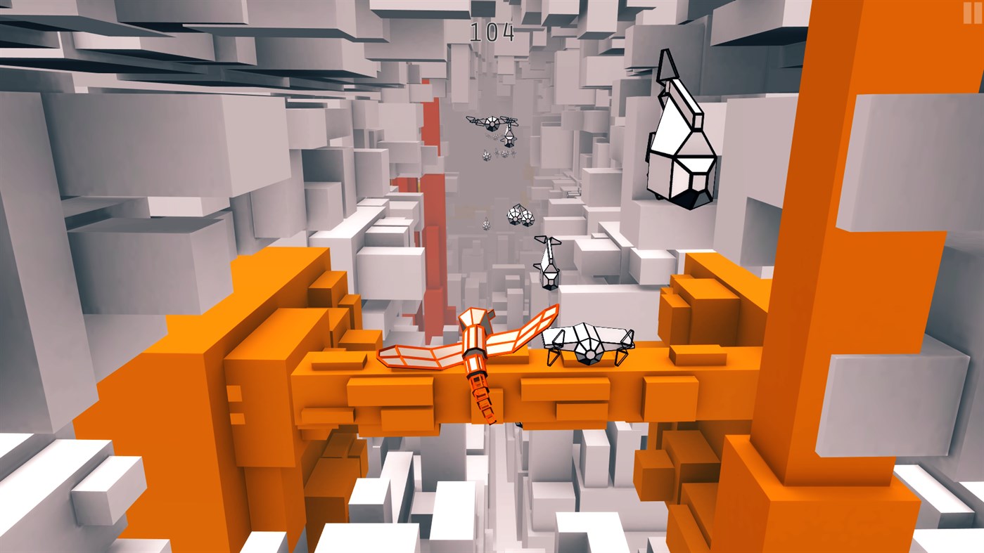 #4. Voxel Fly (Windows) 由: Cenda Games