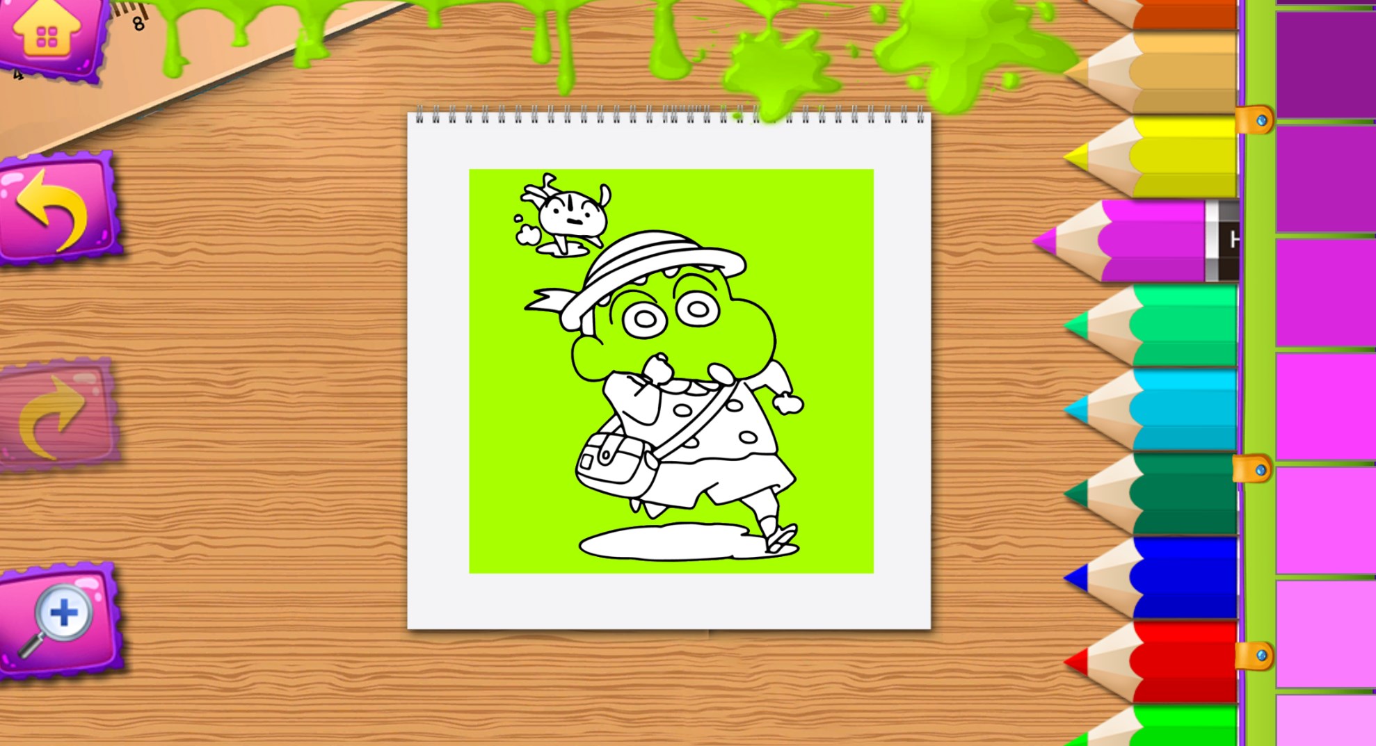 shinchan and cartoon coloring book - microsoft store 应用程序