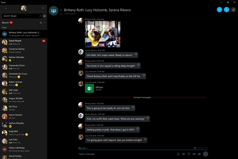 Skype Screenshot