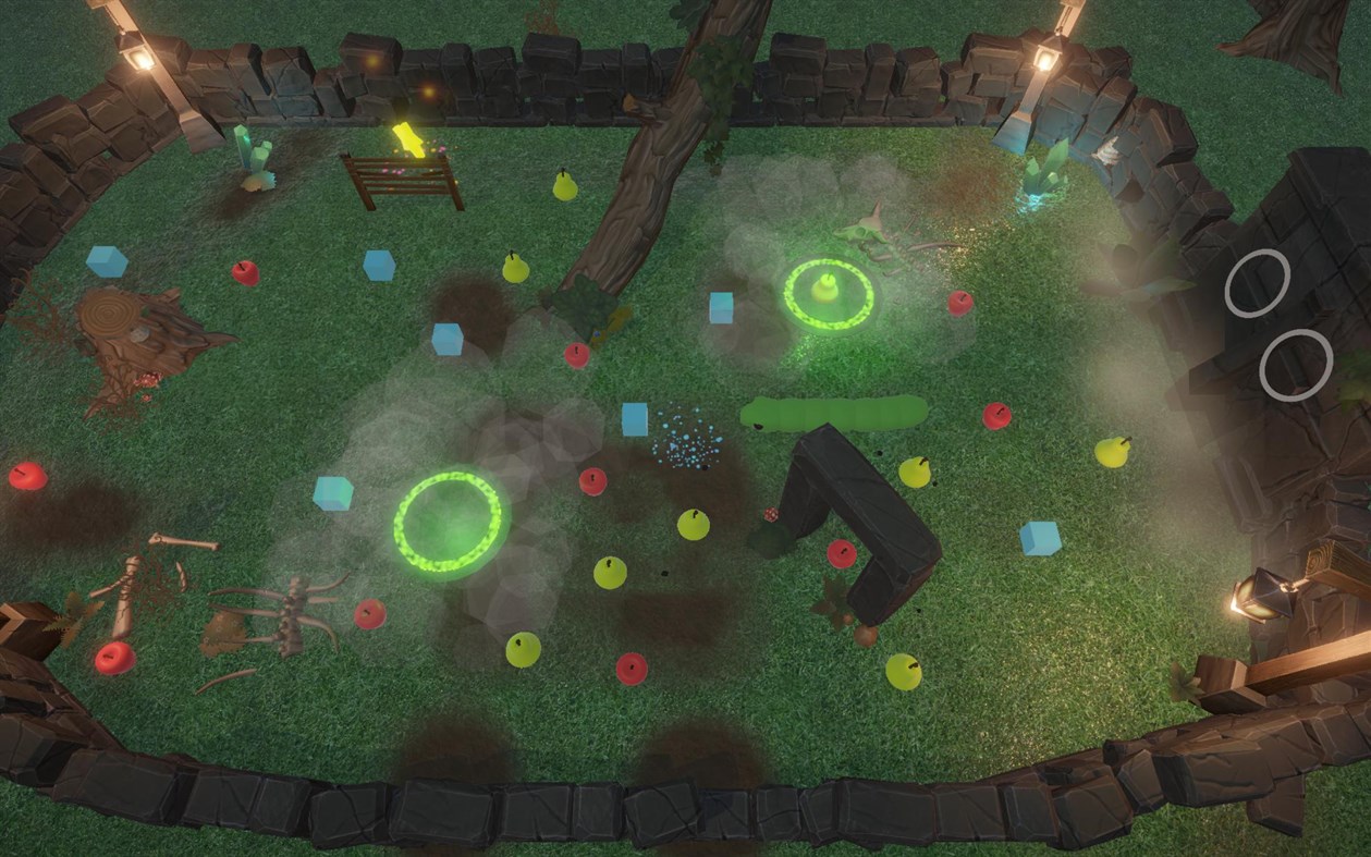 #3. Snakr - Colorful 3D Snake Game (Windows) De: Zomigames