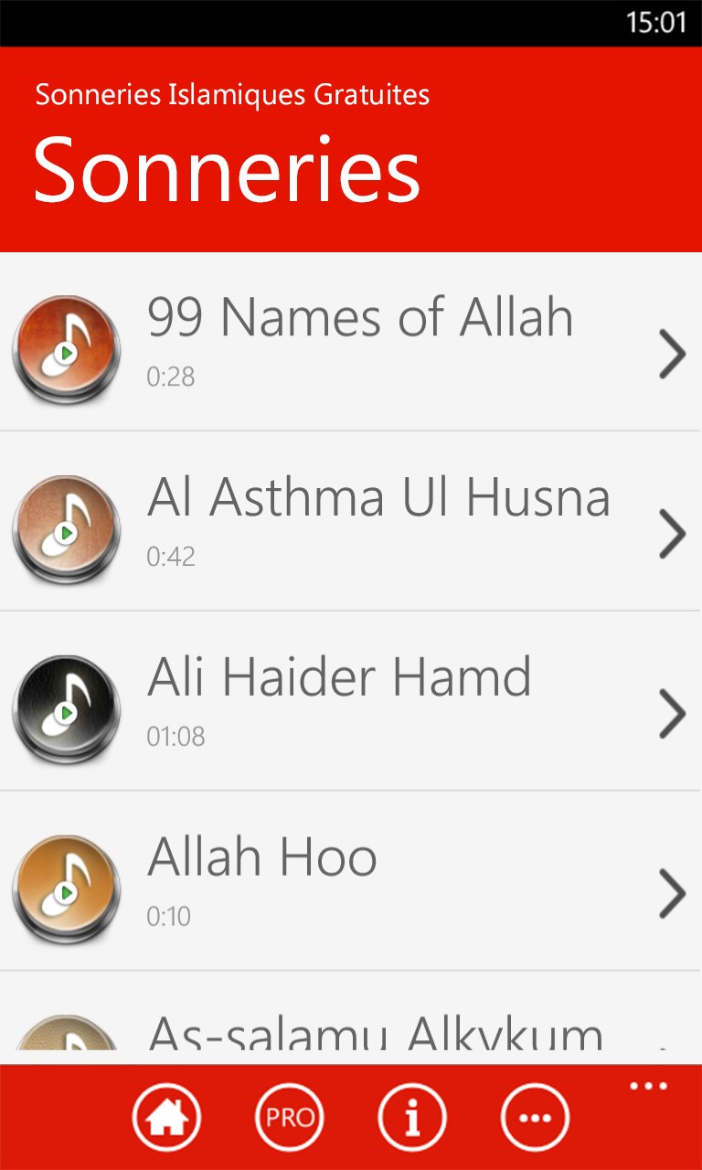sonnerie islamique portable gratuit