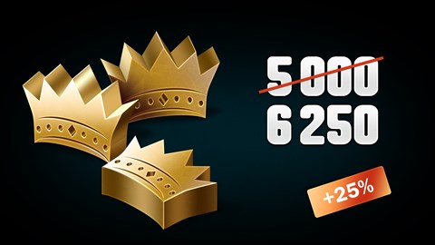 CRSED: F.O.A.D. - 5000 (+1250 Bonus) Golden Crowns