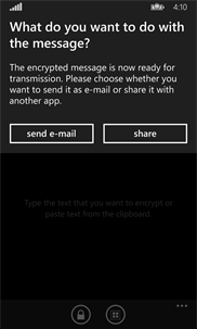 OpenPGP für Windows Phone screenshot 3
