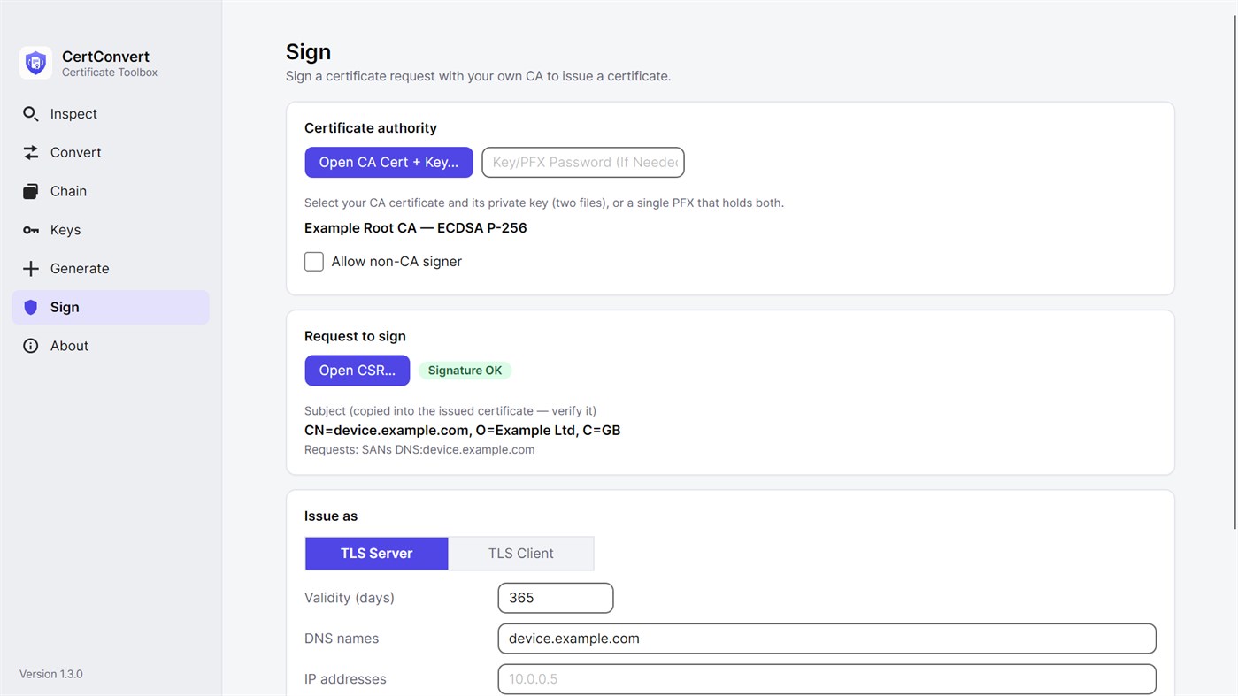 #8. CertConvert (Windows) 作者: Jermaine Walkes
