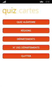 Régions de France - Quiz screenshot 1