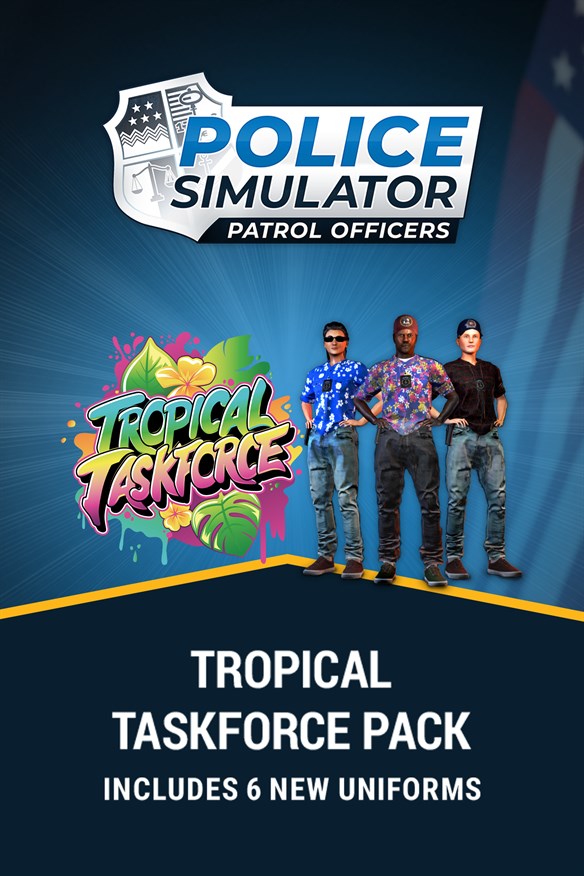 Police Simulator: Patrol Officers: Tropical Taskforce Pack Xbox Series X|S and Xbox One cover art