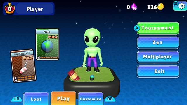 Golf Guys: Space DLC screenshot 1