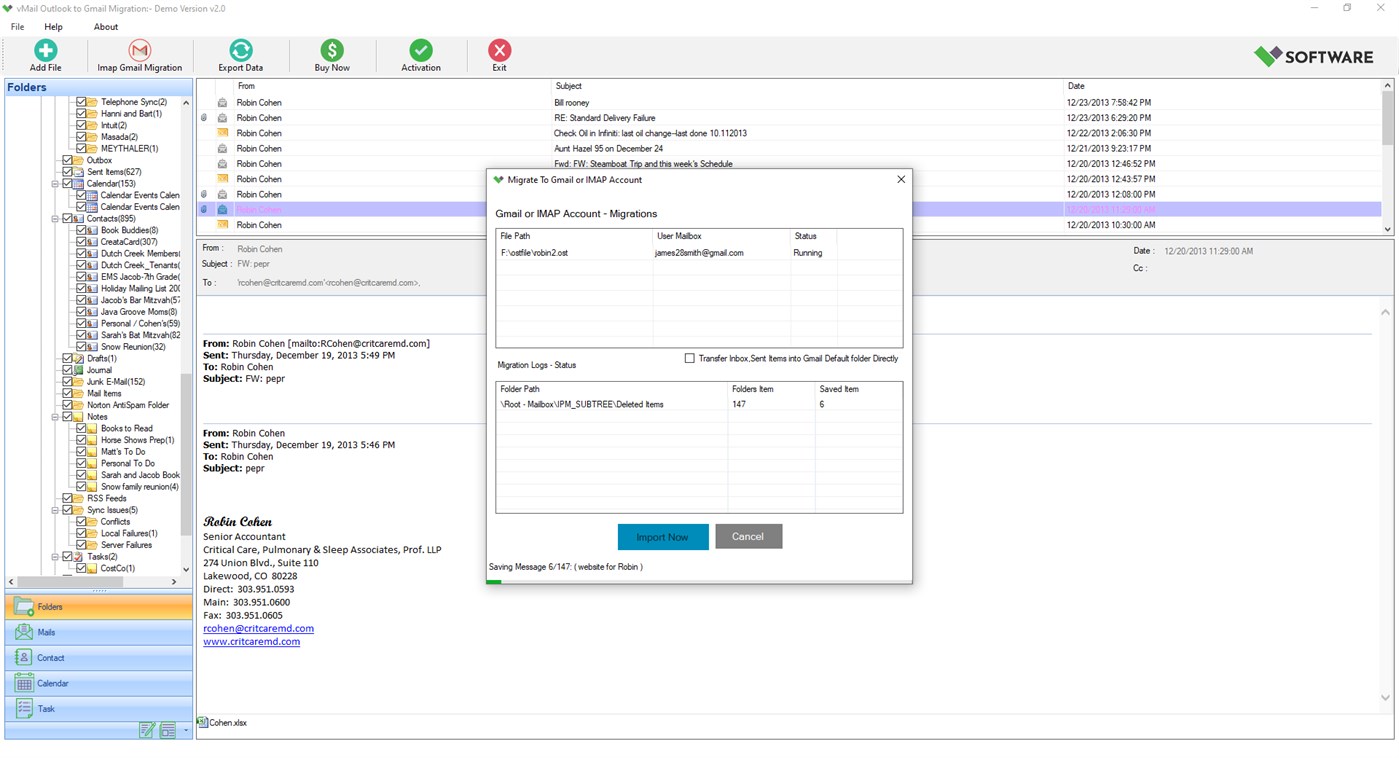 #5. PST to IMAP Migration Tool (Windows) 由: Ayush Tech Software