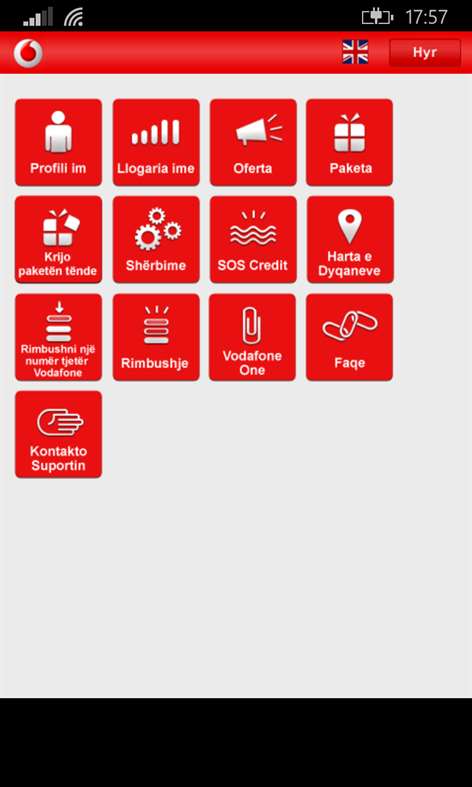 My Vodafone AL Screenshots 1