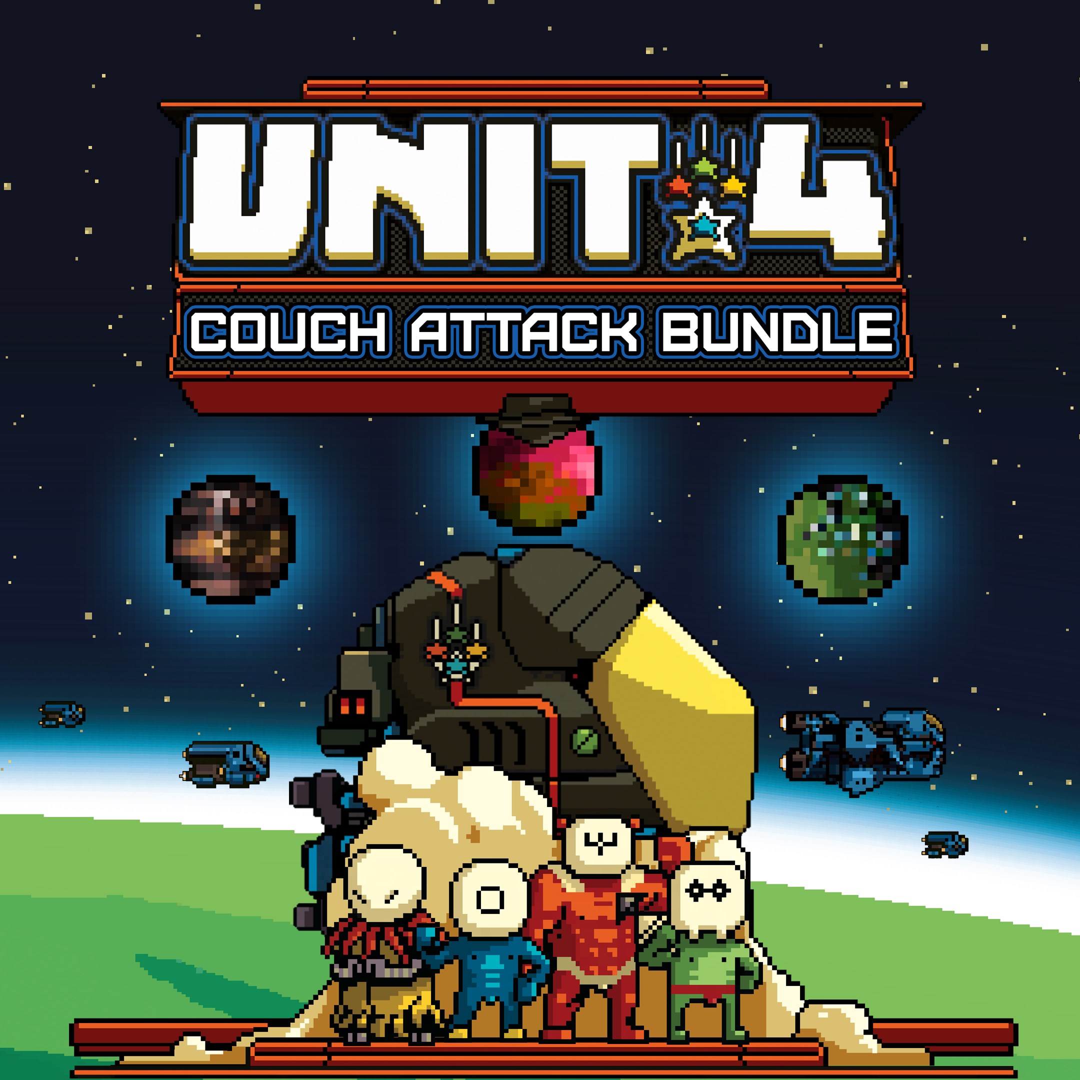 Игры unit. Unit 4 Couch Attack. Unit 4: Couch Attack Bundle.