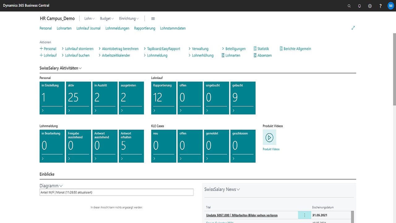 Snapshot 2 of Dynamics 365 HR Best Practice Solution
