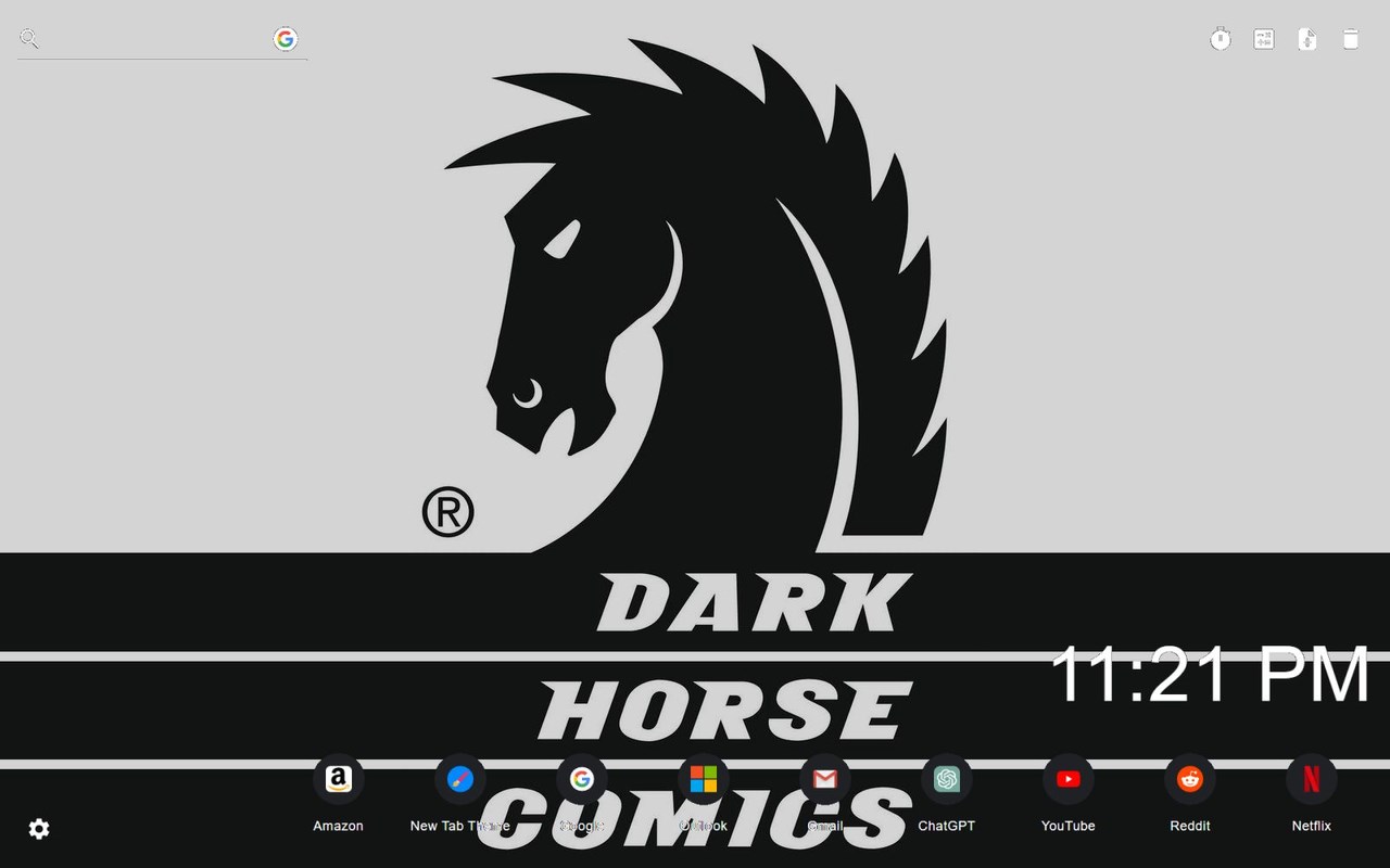 Dark Horse Comics Wallpaper New Tab