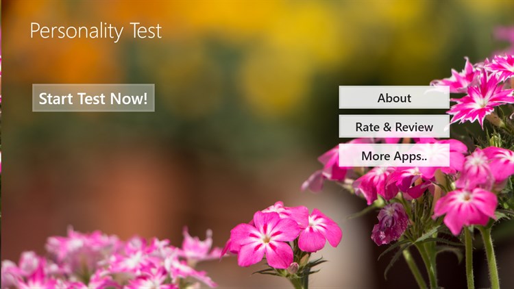 Personality Test Free - PC - (Windows)