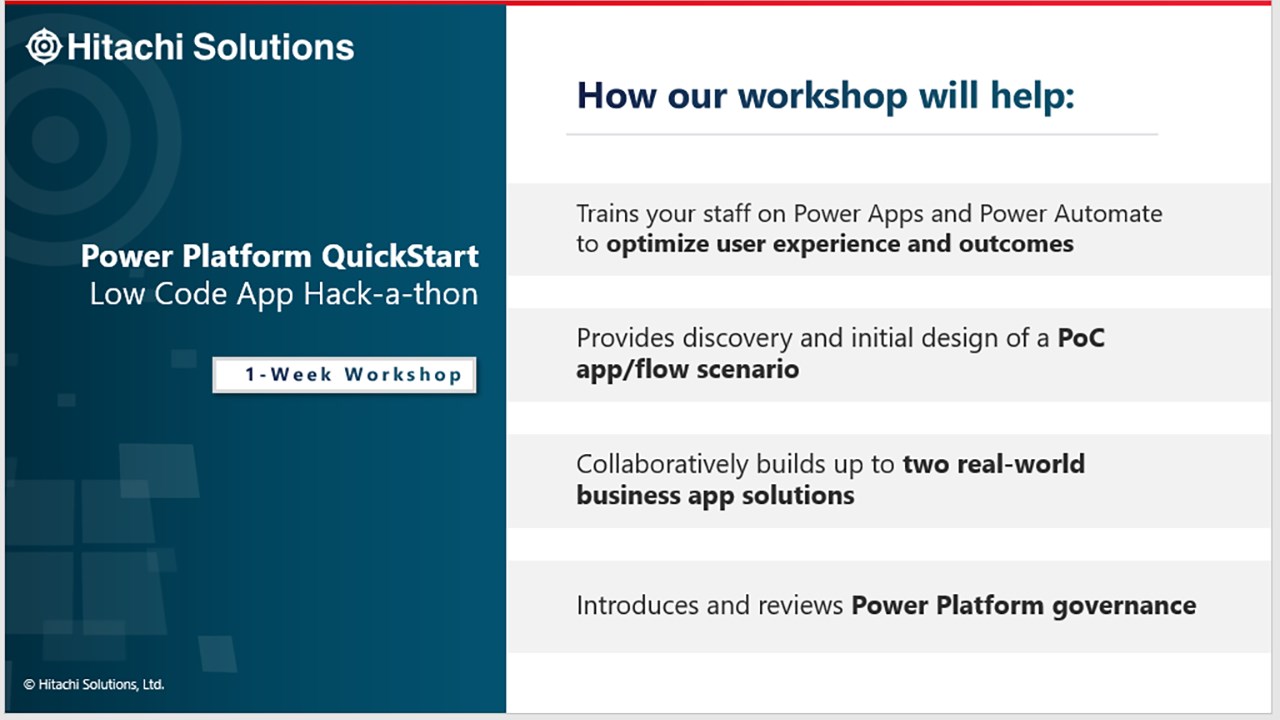 Snapshot 3 of Power Platform QuickStart: 1 Week Workshop