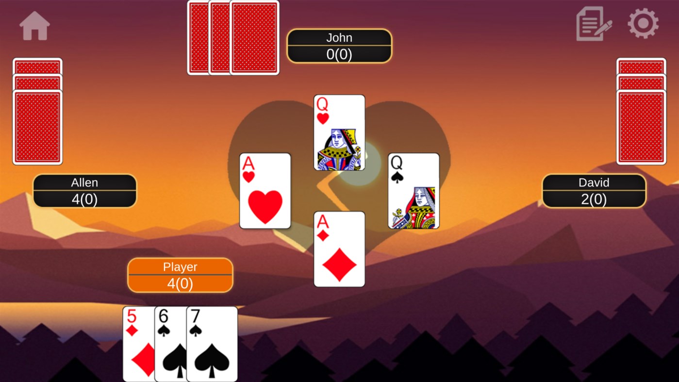 #5. Hearts Pro - No Ads (Windows) 由: Klondike Solitaire Game