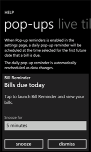 Bill Reminder screenshot 7