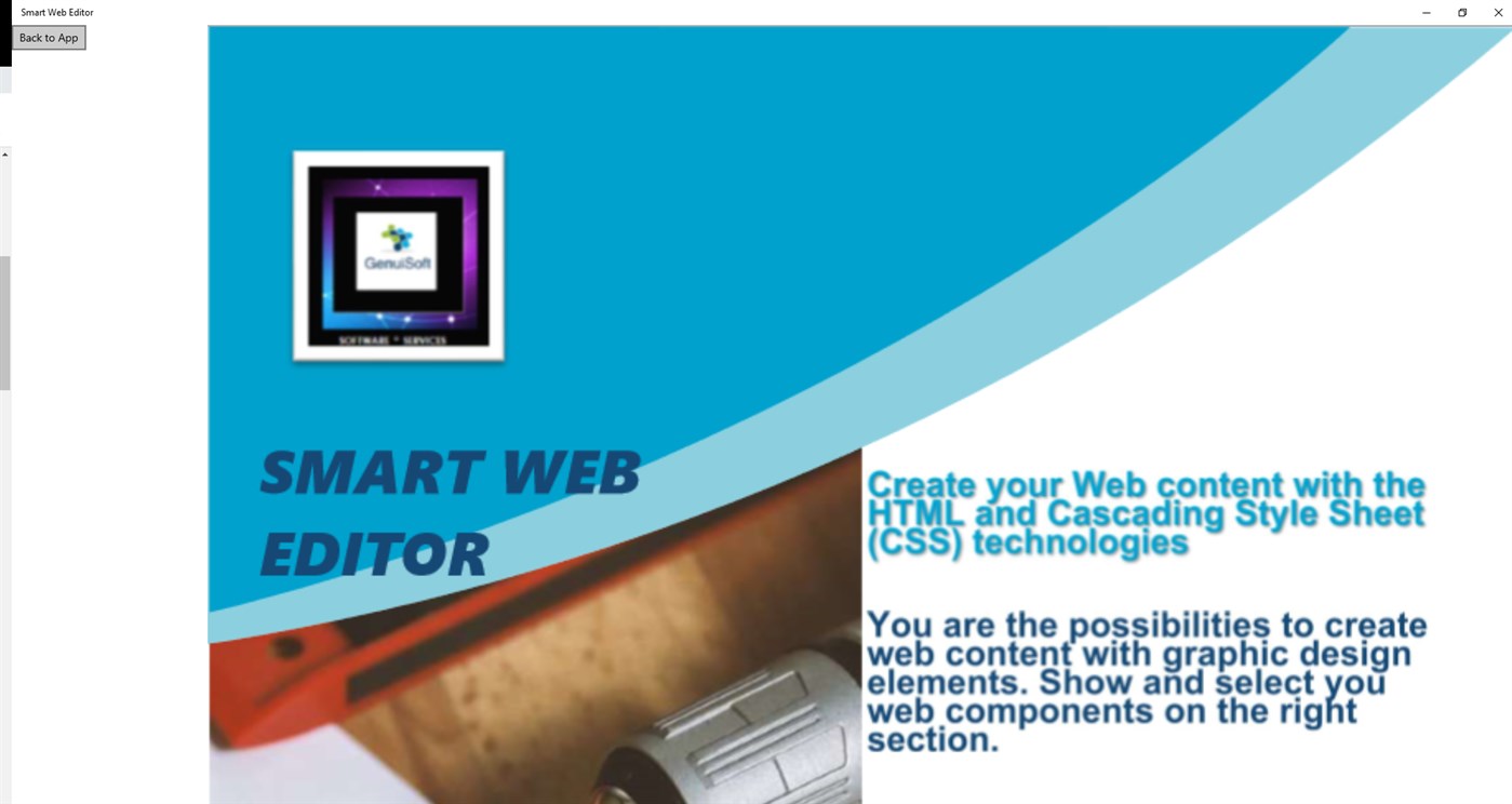 #6. Smart Web Editor (Windows) By: GenuiSoft IT