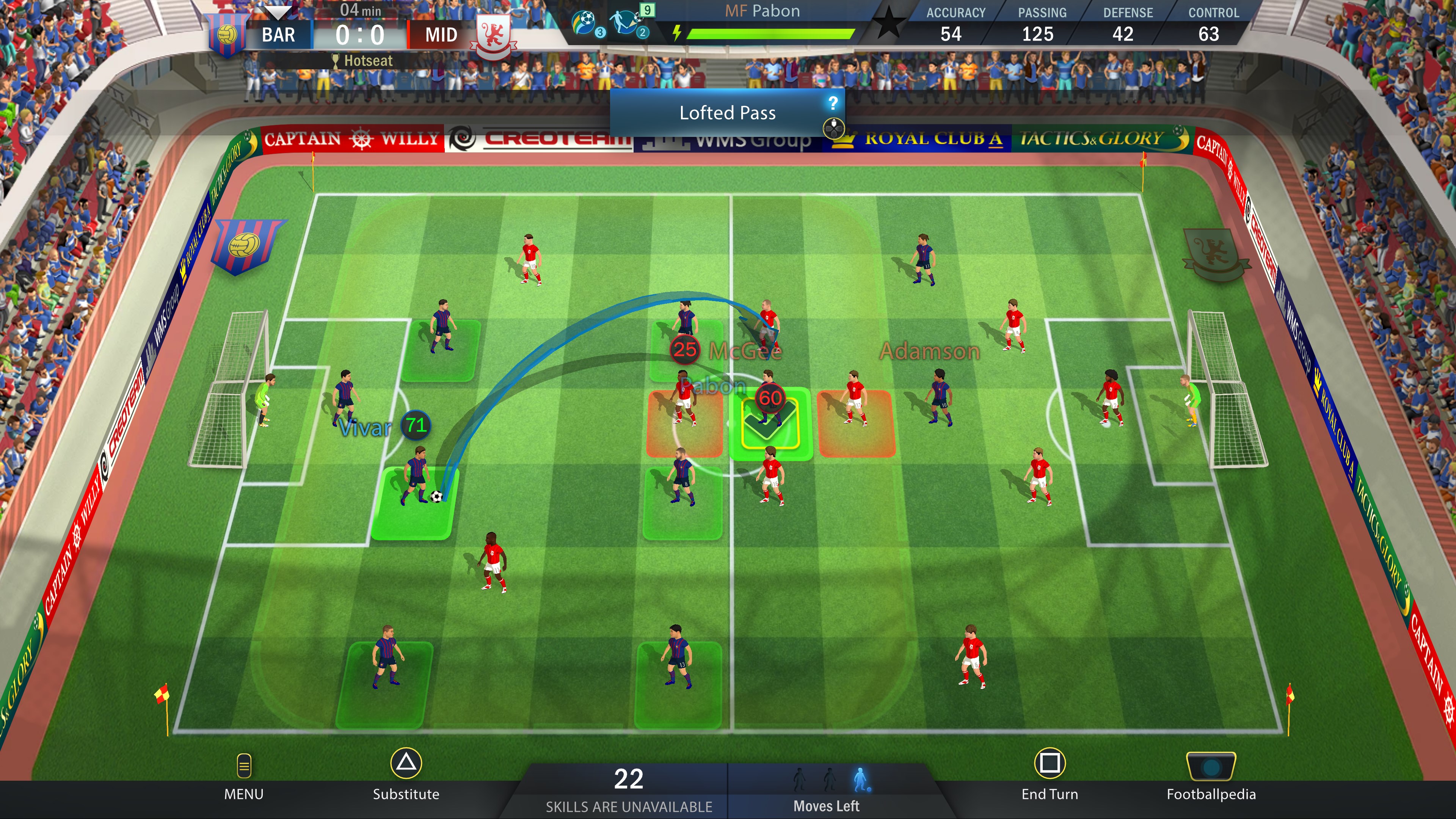Football, Tactics & Glory – Treble Deluxe Edition — скриншот 1