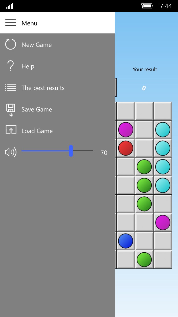 Classic Color Lines screenshot