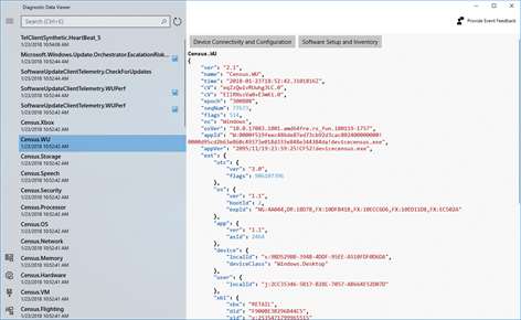 Diagnostic Data Viewer Screenshots 2