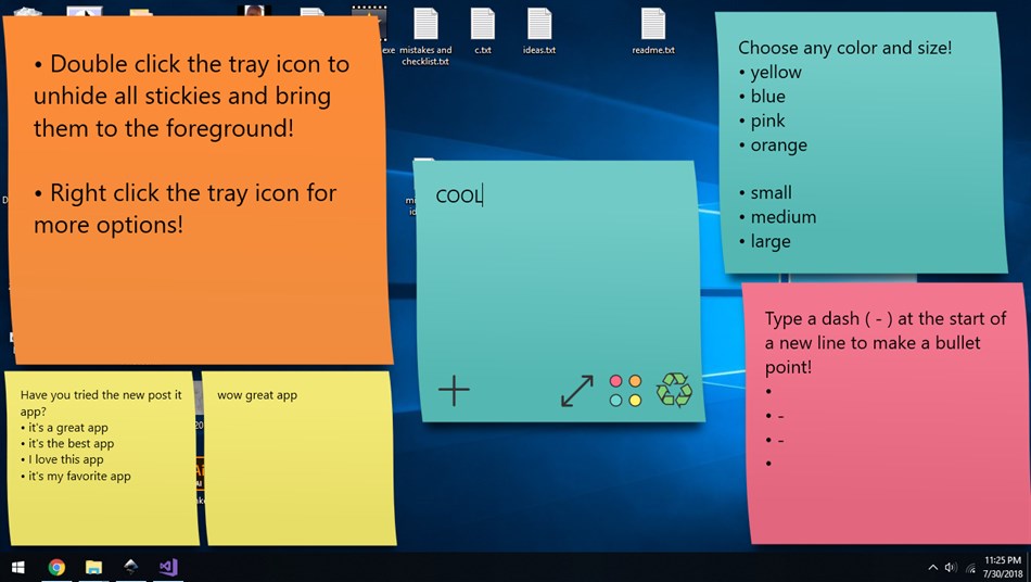 Virtual Sticky Notes (Windows) بواسطة: Logan K
