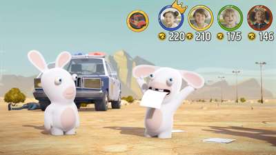 Rabbids Invasion : The Interactive TV Show screenshot 3