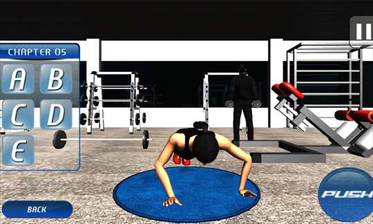 Bodybuilding and Fitness Training Simulator screenshot 2