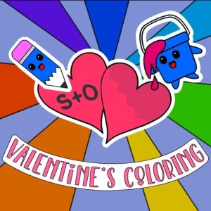 Valentine Coloring Book Game